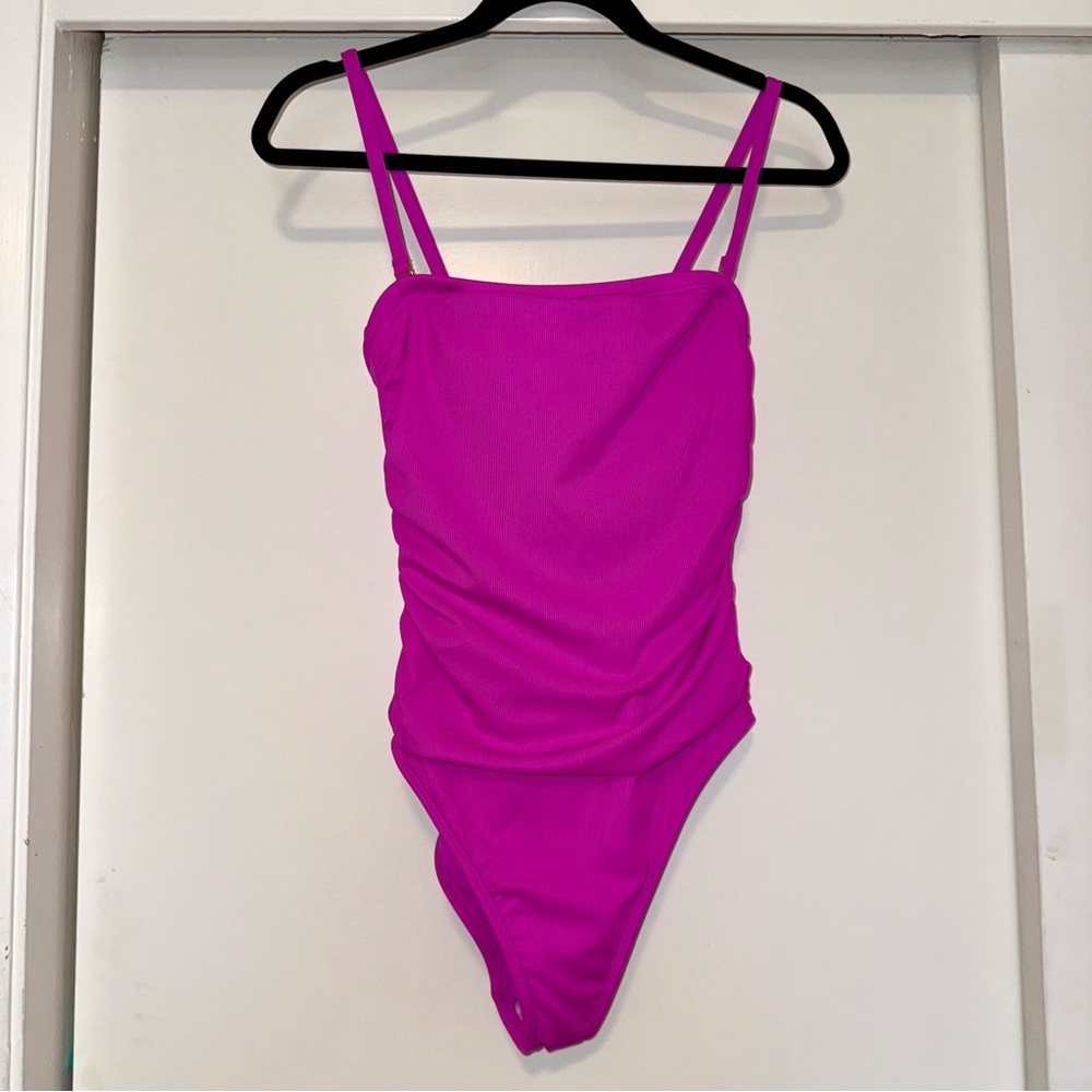 Shade & Shore Fuchsia Swimsuit One Piece